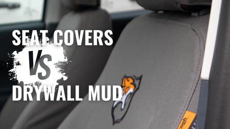 tigertough seat cover with "seat covers vs drywall mud" on top