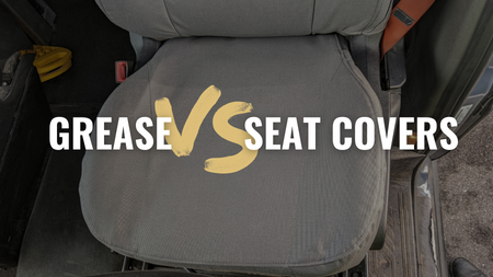 TigerTough vs. Grease: How to get grease out of a seat cover