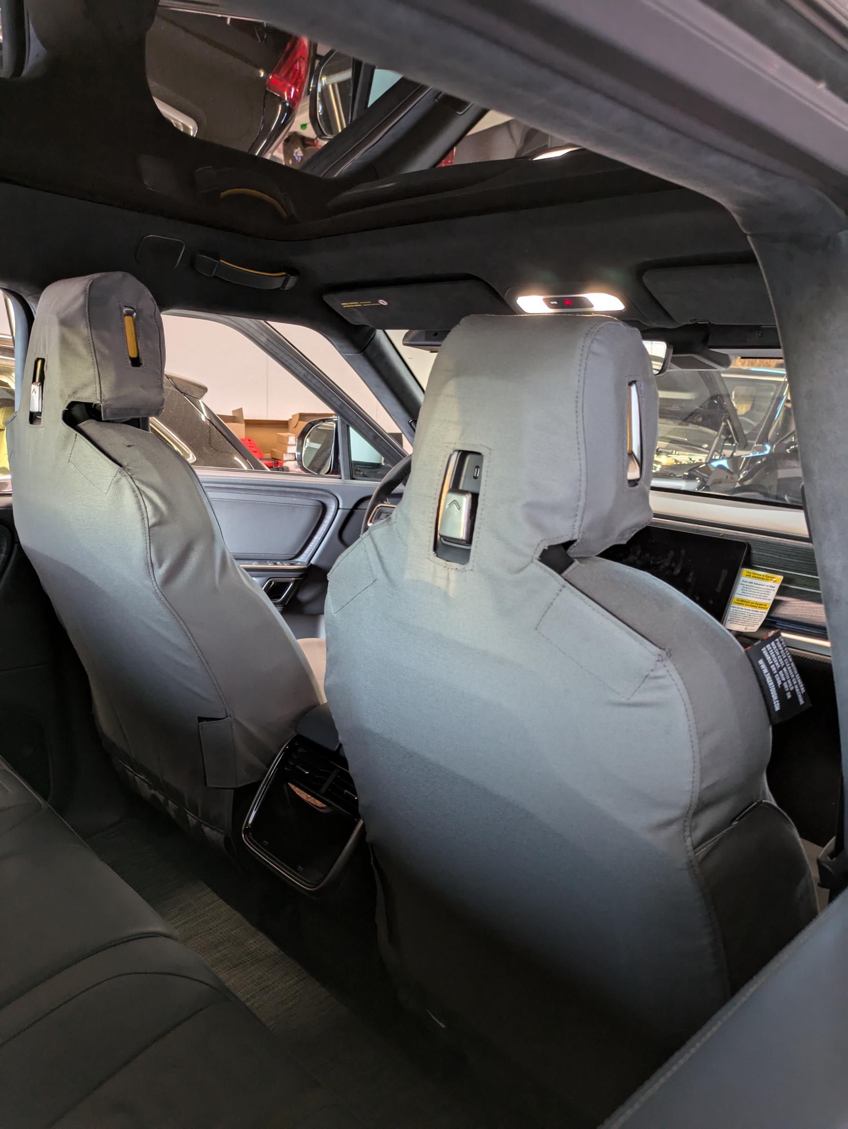 Rivian R1T/R1S Front Seat Covers (W1821006)