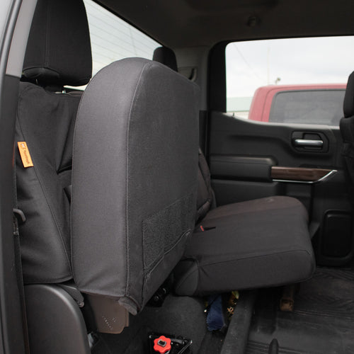 Rear Antimicrobial Seat Covers for Chevy & GMC Trucks (W0655016)