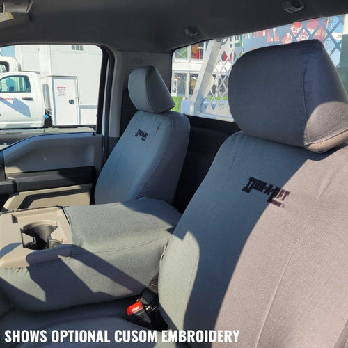 TigerTough Gray Ironweave Seat Covers for Ford Truck