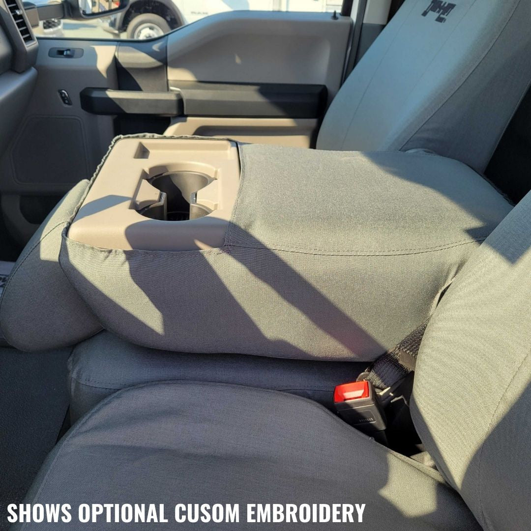 TigerTough Gray Ironweave Seat Covers for Ford Truck