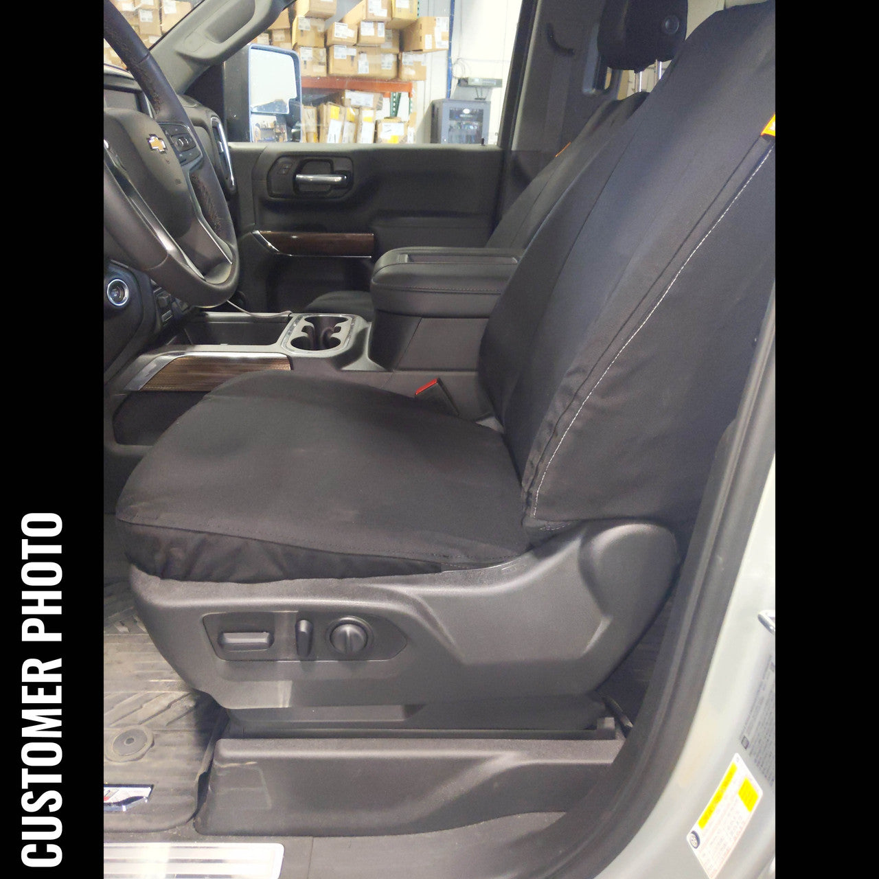 Tactical Antimicrobial Seat Covers for Chevy & GMC Trucks (T0611028)