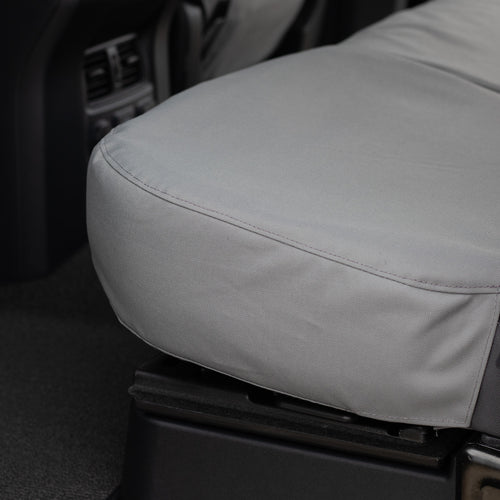 TigerTough Rear Seat Covers for the Nissan Titan. Keep your seats clean and dry, even in the toughest conditions. These seat covers are waterproof and spill-resistant.