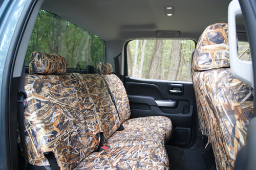 Full Bench Rear Seat Covers for GMC/Chevy Double Cab (W0657000) - Sportweave