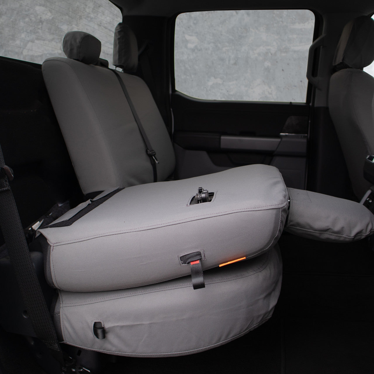 Rear Antimicrobial Seat Covers for Ford Trucks (W0555062)