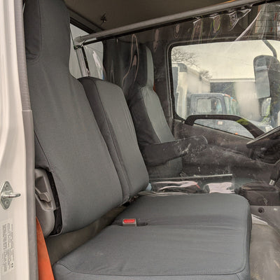 Hino 195 Seat Cover TigerTough Gray Ironweave Seat Cover